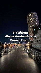 3 delicious dinner spots in Tampa 🔥 Let us know your favorite! (We’re always looking for new spots to try) ❤️ Featured: @flemingssteakhouse - they just opened a new restaurants in Tampa with gorgeous decor, tons of wines to choose from and great steaks. @haventampa - we love this South Tampa date night hub, especially its outdoor seating. Great salads and steaks, and inventive shareable apps. @barcelonawinebar - a new spot for wine, light bites and great views. Try the veggie paella, and save r