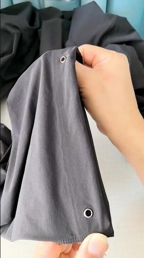 Handmade eyelet punching #sewing #sewingdaily #sewinghacks