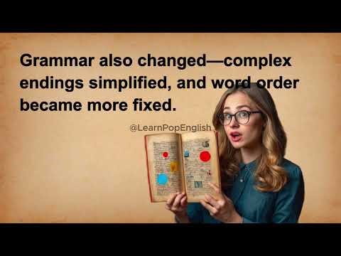 The History of the English Language: From Old English to Modern English📕🔍🌍