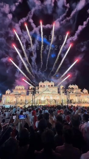 Wedding Firework Show #luxurywedding #lonavala #destinationwedding #weddingentry #fireworks#trending