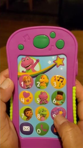 SATISFYING! AMAZING! BARNEY'S WORLD PHONE! #amazing #asmr #cute #toys #barney's #short #viral
