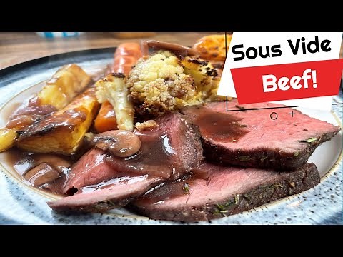 Sous Vide Technique For Perfectly Cooked Roast Beef - Easiest Method Ever!