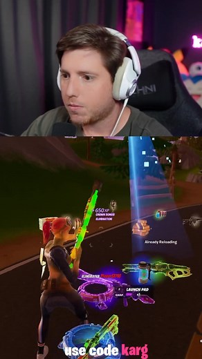 The guns actually work in reload 🤷🏼‍♂️ #fortnite #fortniteclips #fortnitecommunity #gamer #EpicPartner #kargeaux #usecodekarg | Kargeaux