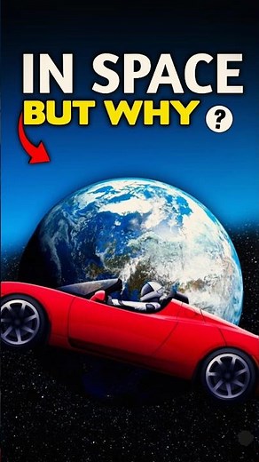 This Car is Floating in Space BUT WHY ? 🤔 | #tesla #cars