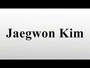 Jaegwon Kim