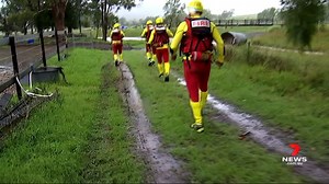 A significant weather event is wreaking havoc across the region with flash flooding closing dozens of roads and authorities receiving more than 40 calls for help. The swift water rescue team saved one woman, stranded by the rising waters while two cars collided head-on in the dangerous conditions. www.7NEWS.com.au #qldweather #7NEWS | 7NEWS Toowoomba