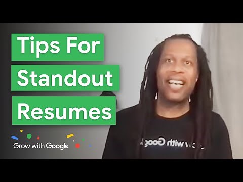 Tips for your Resume, Cover Letter, and Job Interview | Grow with Google
