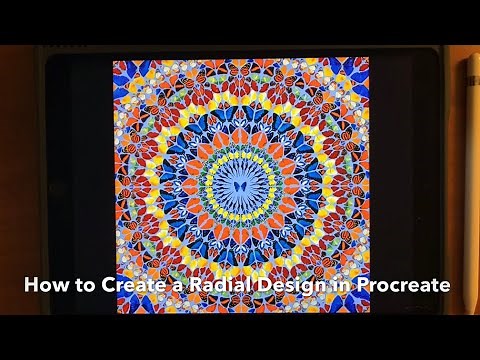 How to Create a Radial Design in Procreate
