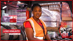 Let's celebrate Loise Kemunto, a remarkable forklift operator at CCBA. Starting as a general laborer, she defied gender stereotypes and transitioned into forklift operation. Through dedicated training and programs, Loise has advanced her skills and opened new possibilities. By empowering young people with skills for employment, decent work, and entrepreneurship, we are breaking barriers and unlocking their potential for a brighter and more inclusive future. #WYSD #YouthEmpowerment #YouthPower #B
