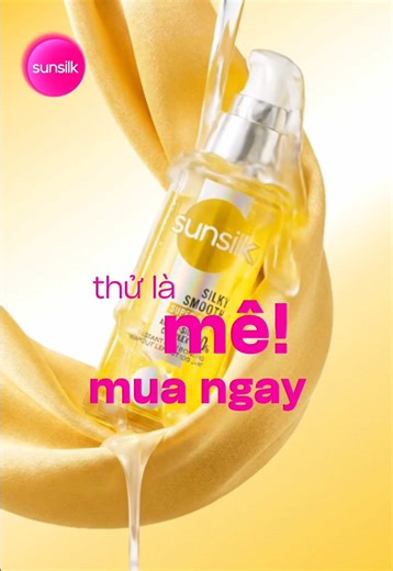 Serum Sunsilk: Tóc Mềm Mượt Ngay Lập Tức