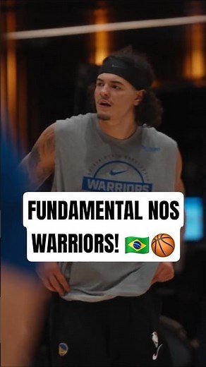 Gui Santos fala sobre os papéis dele no time dos Warriors e o impacto de Stephen Curry! #NBA #shorts