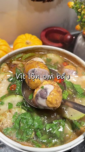 Món Ngon Vịt Lộn Om Bầu Dễ Làm Cho Chồng