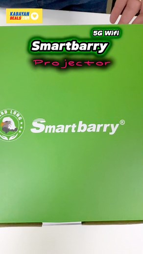 Smartbarry Projector 5g Wifi Automatic Focusing ✅ USB Port✅ Mobile Phone on the same Screen✅ Bluetooth✅ Surround Horn✅ Trapezoidal Correction✅ Intellectual Temperature Control✅ | Kabayan Deals UAE