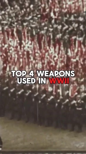 TOP 4 DEADLY WEAPONS IN WWII #shorts #history