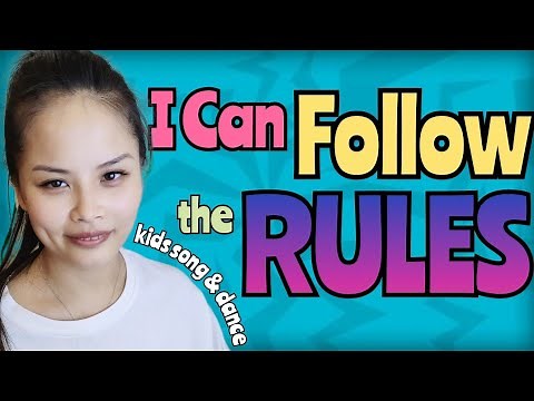 I Can Follow the Rules Song with Actions