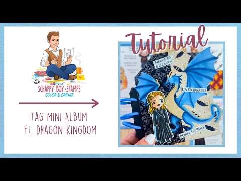 Make a Tag Mini Album (Great Beginner Project)