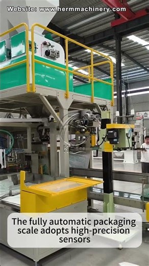 Automatic Bag Palletizing Robot for Feed Mills #roboticpalletizer