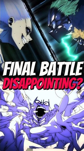 Was the final fight between Shigaraki and Deku a disappointment? #animeshorts