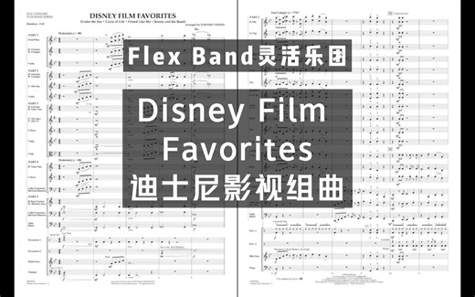 【2.5级】Disney Film Favorites 迪士尼影视组曲 By Johnnie Vinson 2012