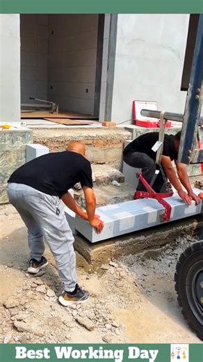 Best working day #967 The process of laying stone steps | Best Working Day