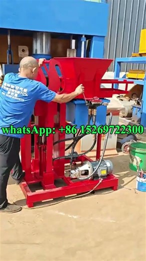 Semi automatic Block Making Machine Interlock Clay Red Brick Making Machine Manufacturer Sales #issb