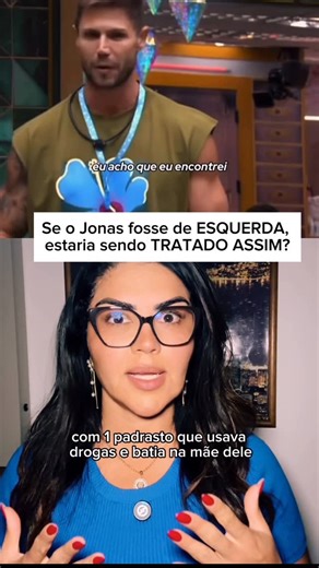 Meire Nunes on Instagram: "Enquanto muita gente só vê um modelo dentro da casa, poucos enxergam a história por trás do Jonas. Um cara que teve que ser homem desde muito cedo. Teve uma infância difícil, cresceu vendo a mãe apanhar, começou a trabalhar cedo, se virar sozinho, lutar pra sobreviver. E agora, dentro do BBB, é atacado, diminuído e humilhado até por fazer o básico: limpar a casa, lavar banheiro, ajudar. Curioso como justamente ele virou o mais atacado. Vivemos uma inversão de valores, 