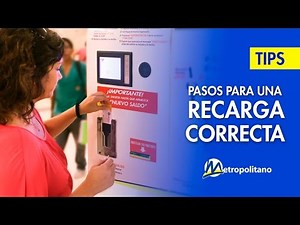 Pasos para una recarga correcta