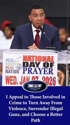 Hon. Andrew Holness 🇯🇲 on Instagram: "I again appeal to gunmen and those involved in criminal activity to spare the lives of innocent Jamaicans. Too often, the conversation focuses on the criminals rather than the victims, but now, I speak directly to those with guns and those committing violence: save yourselves. Turn away from violence. Put the gun down. In fact, turn it in. Save yourself. Every life in Jamaica is valuable, and it pains me deeply to see so many young men lost to violence. Ni