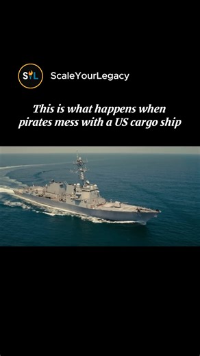 This is what happens when you mess with a US cargo ship. The moment the US Navy gets word that Captain Phillips has been taken by pirates, the warships turn. There's no hesitation as they set a course for the Somali coast. The cavalry is coming. Like this content? Follow me for more 🔥 DM for credit or removal request (no copyright intended) ©️ All rights and reserved to the respective owner(s) #CaptainPhillips #TomHanks #USNavy #Navy #Pirates #GoNavy #Military #NavySEALs | Scale Your Legacy