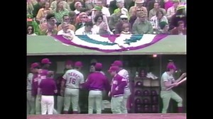 Rose's leadoff home run