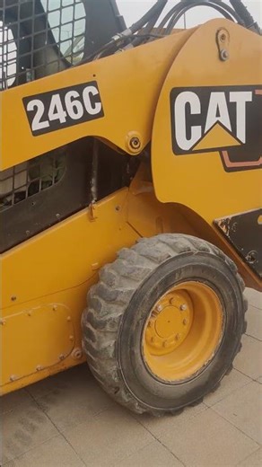 Cat 246C Skid Steel Loader #catloader #246 #shorts