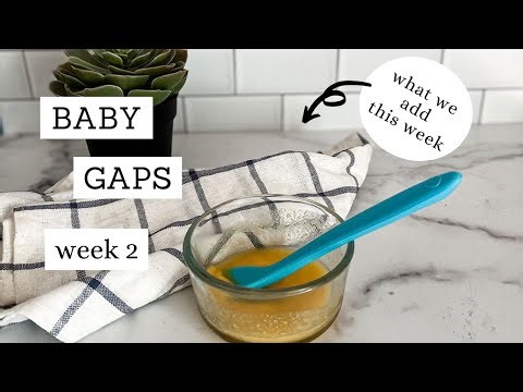 Baby GAPS Diet | Baby GAPS Week 2