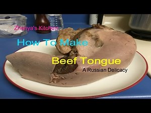How to Make Beef Tongue: a Russian Delicacy / Говяжий Язык