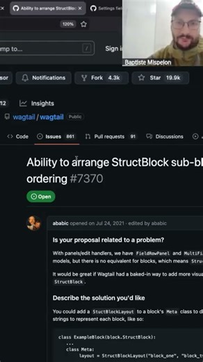 Improvements for custom vs. built-in StreamField blocks - API granularity inspired by Django