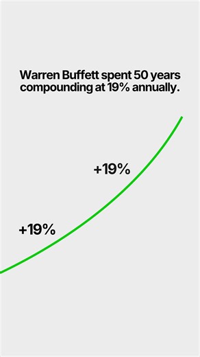 Luke Davis on Instagram: "Warren Buffett’s 19% over 50 years built one of history’s great fortunes. Not through home runs, but through never striking out. Here’s the compounding reality: $10K at 19% annually with zero major losses becomes $9.8M in 40 years. That same $10K with three 50% drawdowns along the way? You’re looking at maybe $2-3M. Defense isn’t conservative, it’s the most profitable strategy over time because compounding is multiplicative, not additive. Every loss breaks the chain. Ev