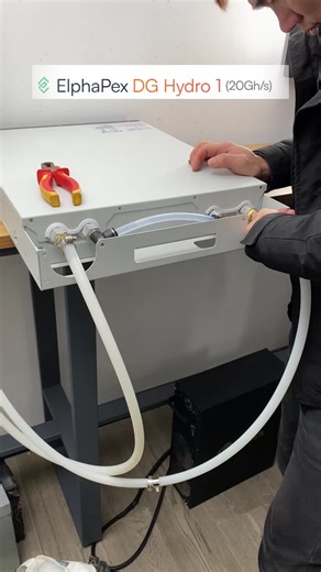 ElphaPex DG Hydro 1: Where Water Cooling Tames DOGE Chaos #btc #jinglemining #mining #web3 #asicminer #DOGE #BEL #DGB #LTC #Bitmain #watercooling #bitcoinmining #dogecoin