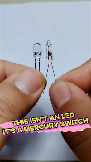 This Isn’t an LED — It’s a Mercury Switch⚡️💡 Follow for more like this. Like❣️ comments📋 Share📤 Keep Supporting 🤝 #mercuryswitch #diyelectrical #mercuryswitches #diyelectronics #electronicsprojects #electricalhacks #electricaltips #electricaltipsandtricks #electrical #electrician #electricians #electricalwork #electricaltips #electricalprojects #electricalstudents #diyprojects #waelectronics | WA Electronics