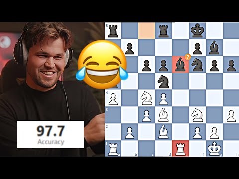 Magnus Carlsen Still Playing His “Childish” Traps 😄♟️