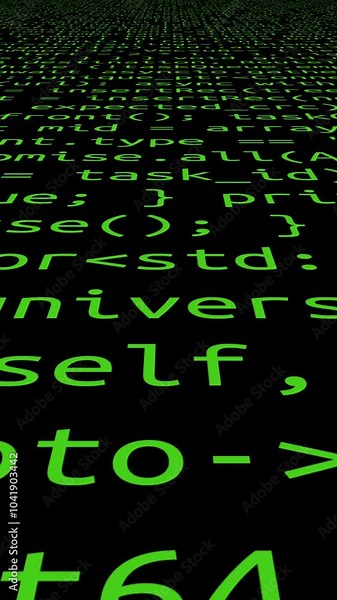 Conceptual java code of web page or javascript programming concept. Simulation of abstract software computer programming code.