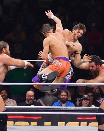 Davis & Doyle throw people like they're weightless! | All Elite Wrestling