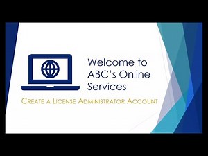 Create a License Administrator Account