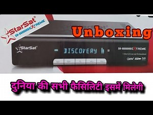 Starsat SR-9000 HD Extreme Satellite Receiver Unboxing