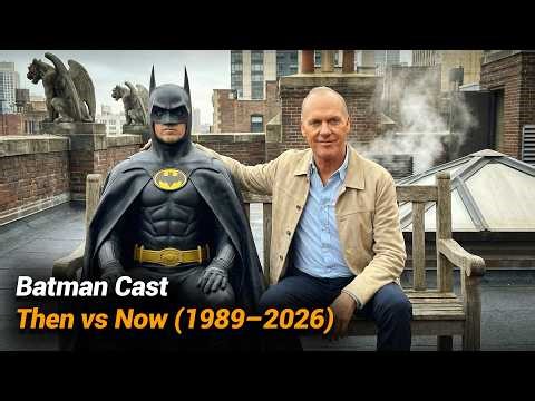 Batman (1989) & Batman Returns (1992) Cast — Then vs Now 2026 🦇 35 Years Later