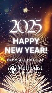 1.1K views · 24 reactions | Here's to a Happy and Healthy 2025!拾 | Methodist Health System | Facebook