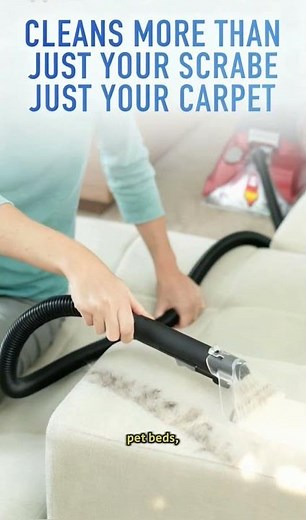 Hoover PowerScrub Deluxe Carpet Cleaner Machine, link below 👇 in comment