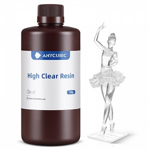 [Hot Item] Anycubic High Clear 3D Printer Resin, Highly Transparent, Tough and Resilient
