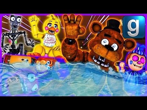 Gmod FNAF | Freddy's Pizzeria Gets Flooded!