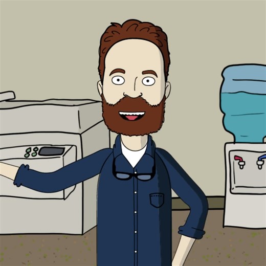 Ken Thompson #animation #gnulinux #unix #clanguageprogramming #computerscience #funny