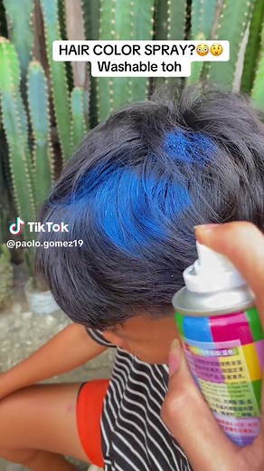Hair color spray washable! very affordable