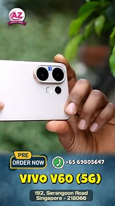 5.2K views · 72 reactions | WANT TO TAKE A CLOSER LOOK AT YOUR IDOL ON STAGE? Lock in the music festival vibe with vivo V60’s 50MP ZEISS Super Telephoto Camera. Even deep in the crowd, feel zero-distance to your idol with 3x & 10x Telephoto Stage Portrait. Capture every peak performance like you’re side-stage. Where vibe meets vision. T&C Apply. #vivoV60 #TelephotoStagePortrait #ZEISSPortraitSoPro #vivoSingapore | AZ Digital | Facebook